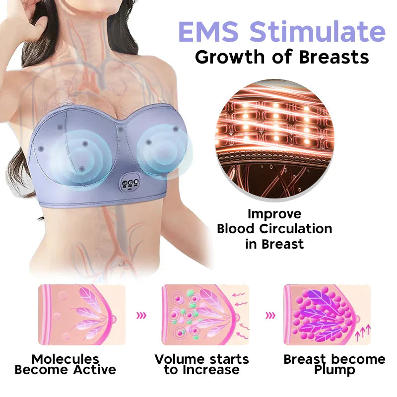 ElectraLift EMS Bust Massager Bra