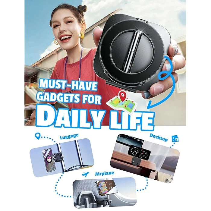 Foldable Extendable Rotating Travel Magnetic Phone Stand