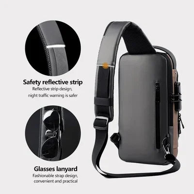USB Charging Anti-theft Shoulder Bag
